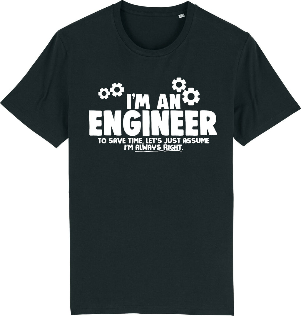 Fruit of the Loom Men's Engineer Graphic T-Shirt