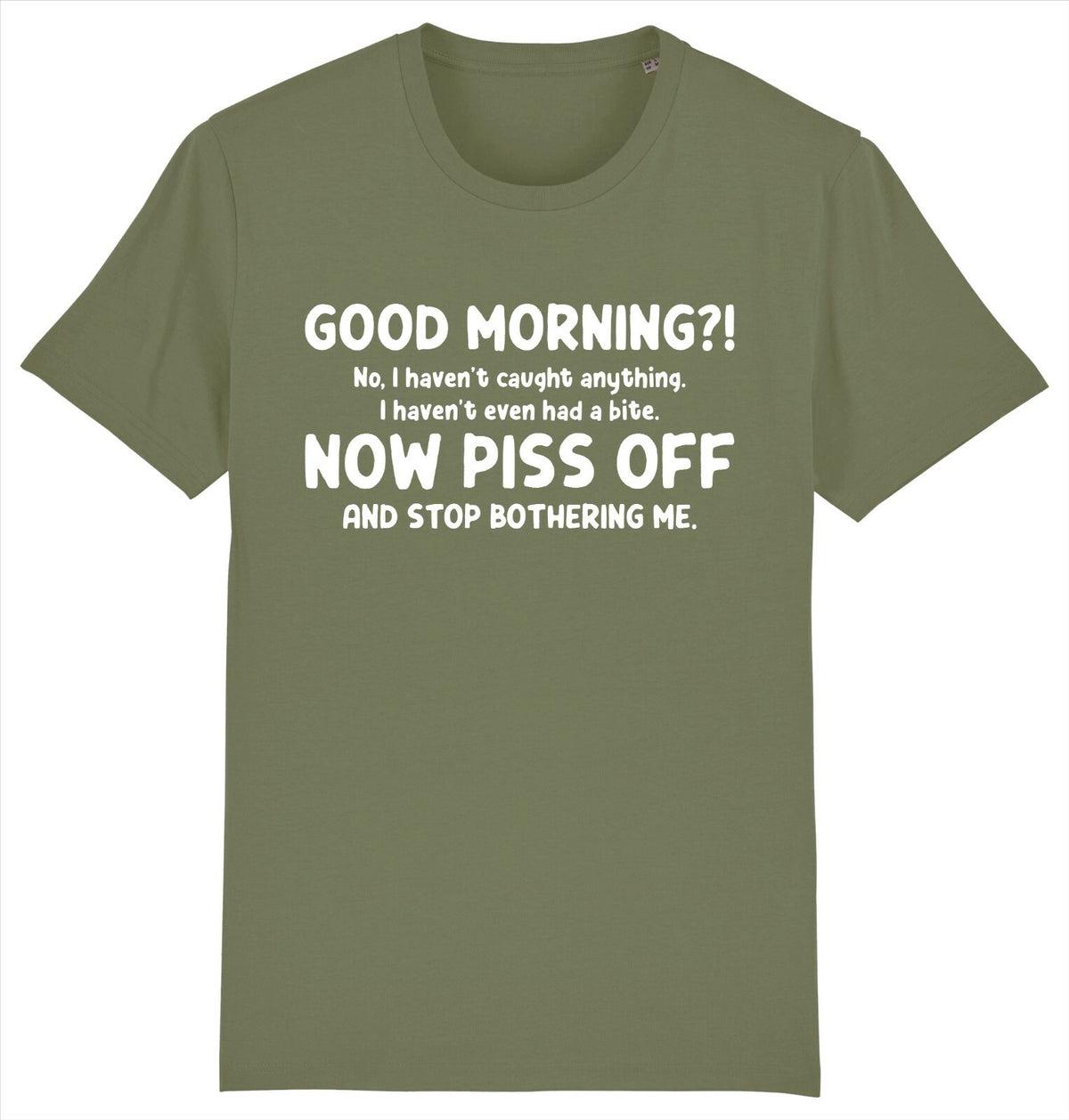 Fruit of the Loom Men's NO! I Havent Caught Anything Fishing Graphic T-Shirt