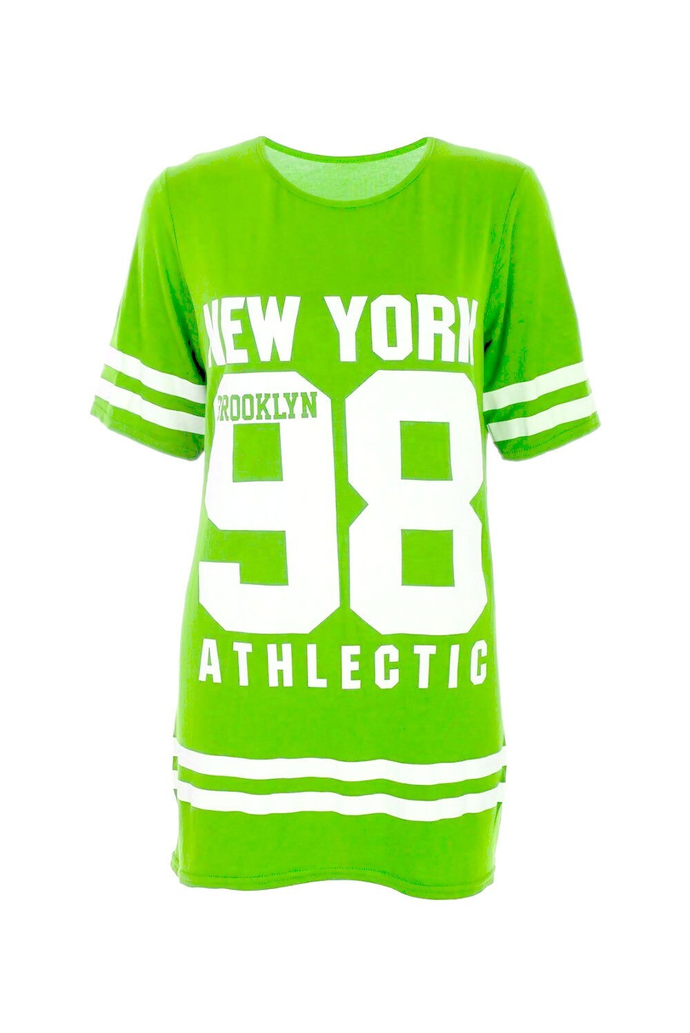 Women's New York 98 Brooklyn Stripe Varsity T-Shirt
