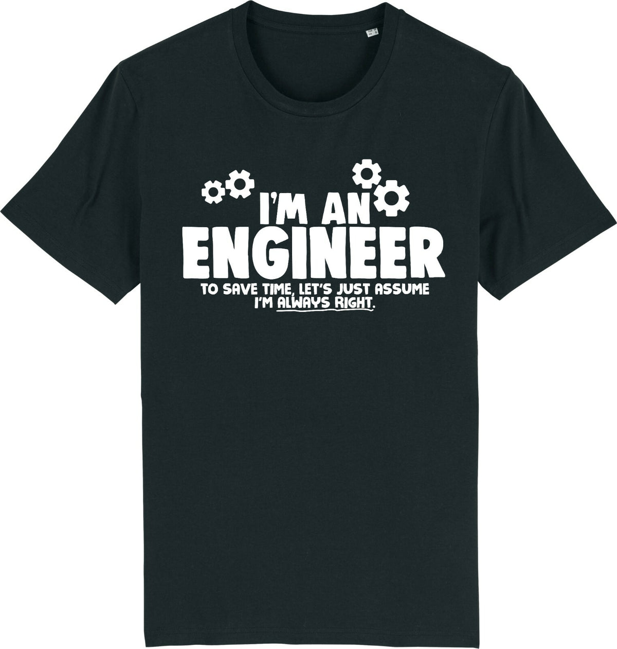 Fruit of the Loom Men's Engineer Graphic T-Shirt