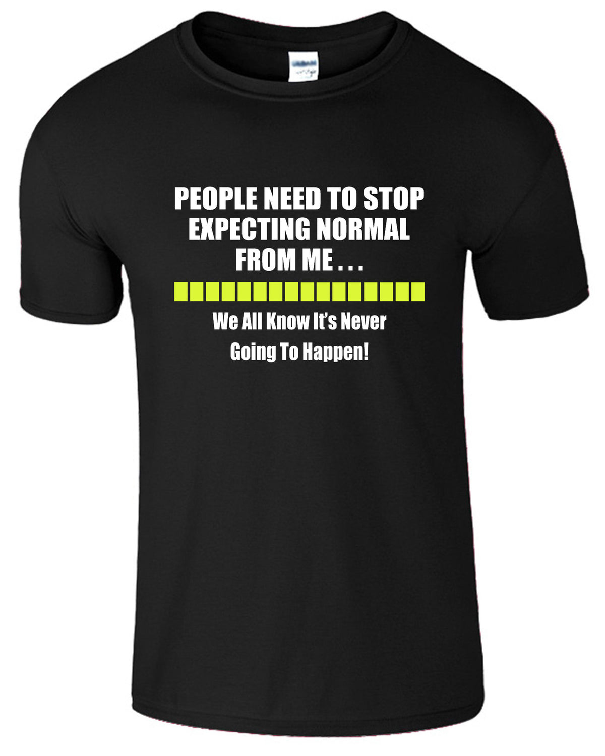 Men's Sarcastic Slogan Humour T-Shirt Short Sleeve