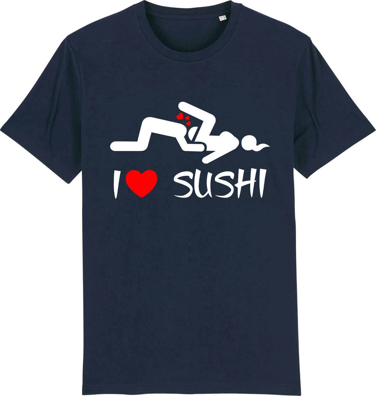 Fruit of the Loom Men's I Love Sushi Graphic T-Shirt
