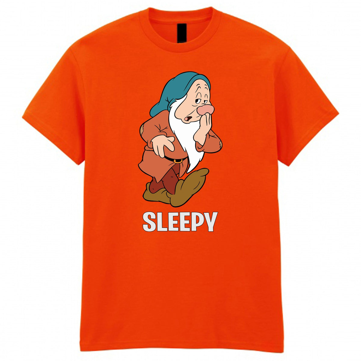 Snow White Seven Dwarfs T-Shirt Funny Halloween Costume Tee Top