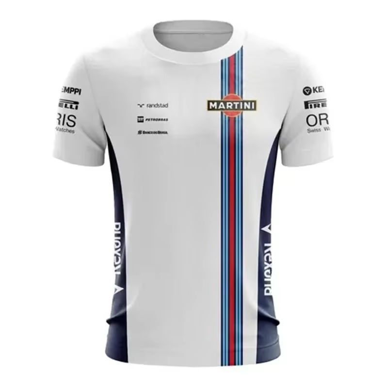 Williams Men's Martini F1 Racing Quick-Drying T-Shirt