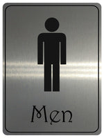 1088 Toilets Men Women Metal Aluminium Plaque Sign Door House Office Bar Pub