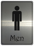 1088 Toilets Men Women Metal Aluminium Plaque Sign Door House Office Bar Pub