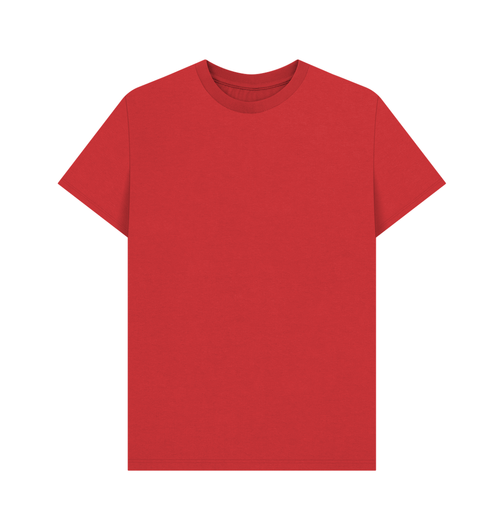 Red Printed T-shirt Front