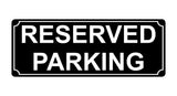 662 RESERVED PARKING Metal Aluminium Door Wall Sign Plaque For House Office Car