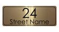 771 Custom Personalised Address Metal Aluminium Sign For Door Gate Wall Plaque