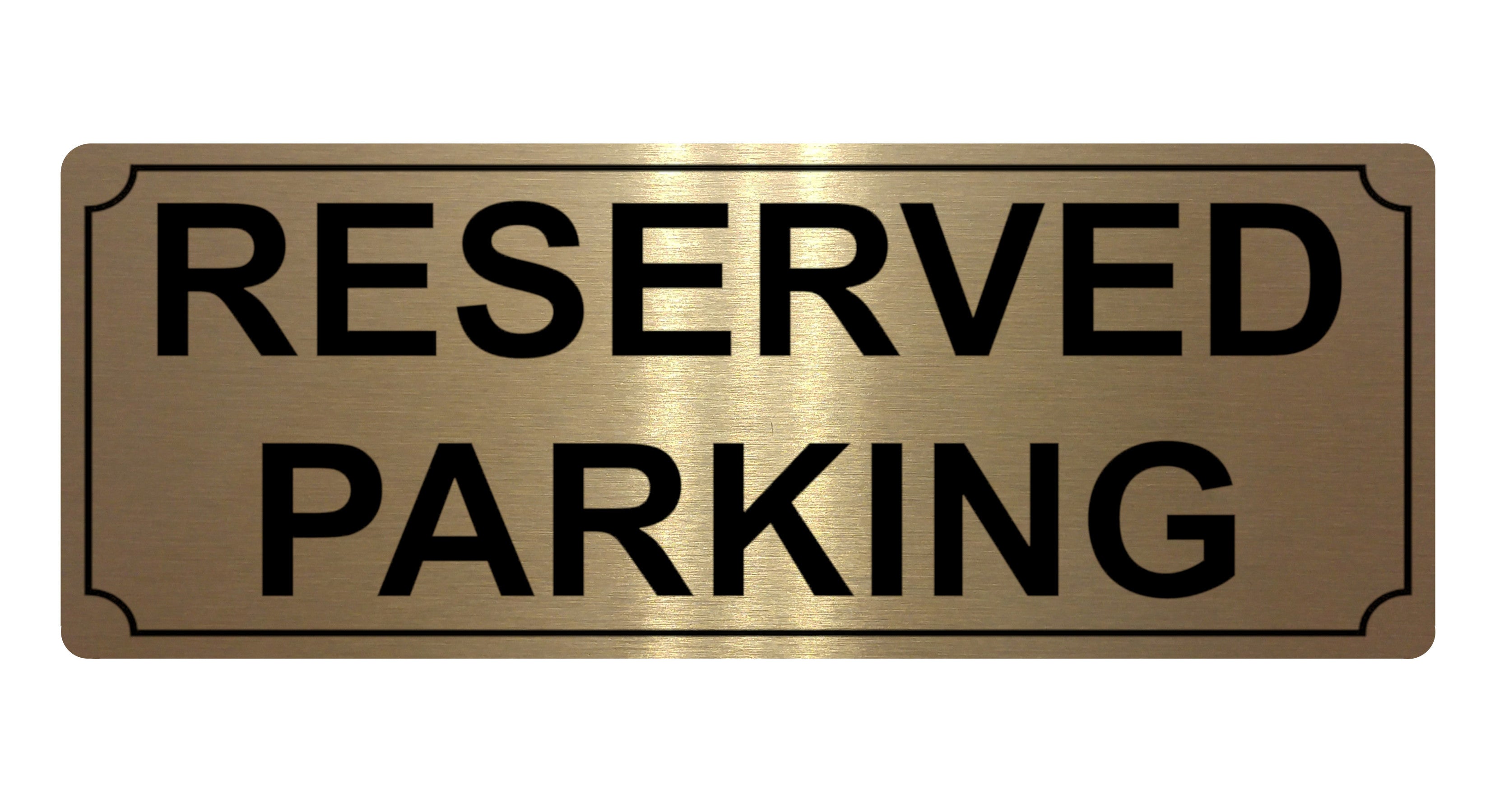 662 RESERVED PARKING Metal Aluminium Door Wall Sign Plaque For House Office Car