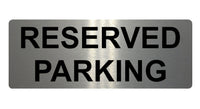 661 RESERVED PARKING Metal Aluminium Door Wall Sign Plaque For House Office Car