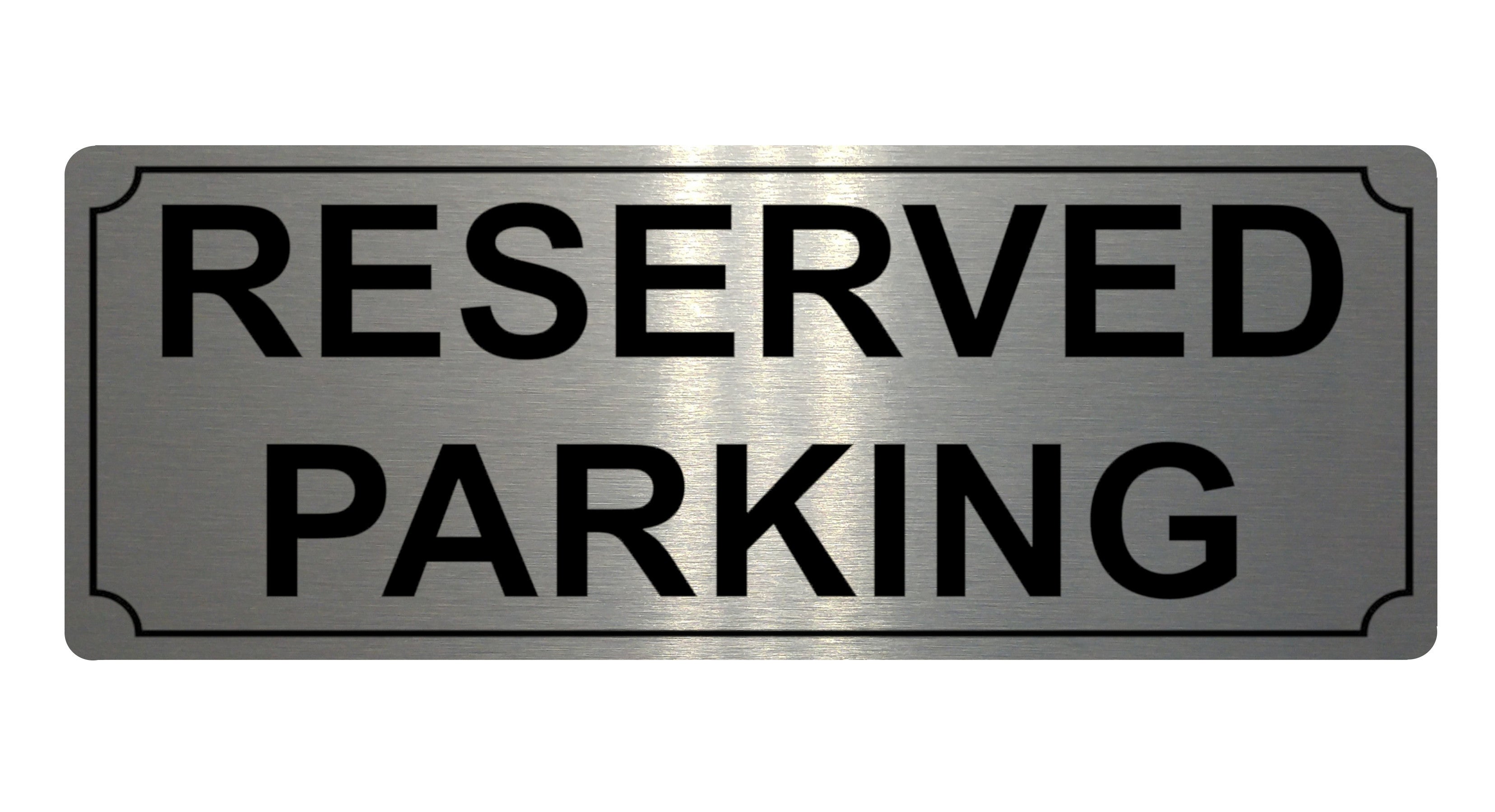 662 RESERVED PARKING Metal Aluminium Door Wall Sign Plaque For House Office Car