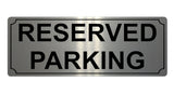 662 RESERVED PARKING Metal Aluminium Door Wall Sign Plaque For House Office Car