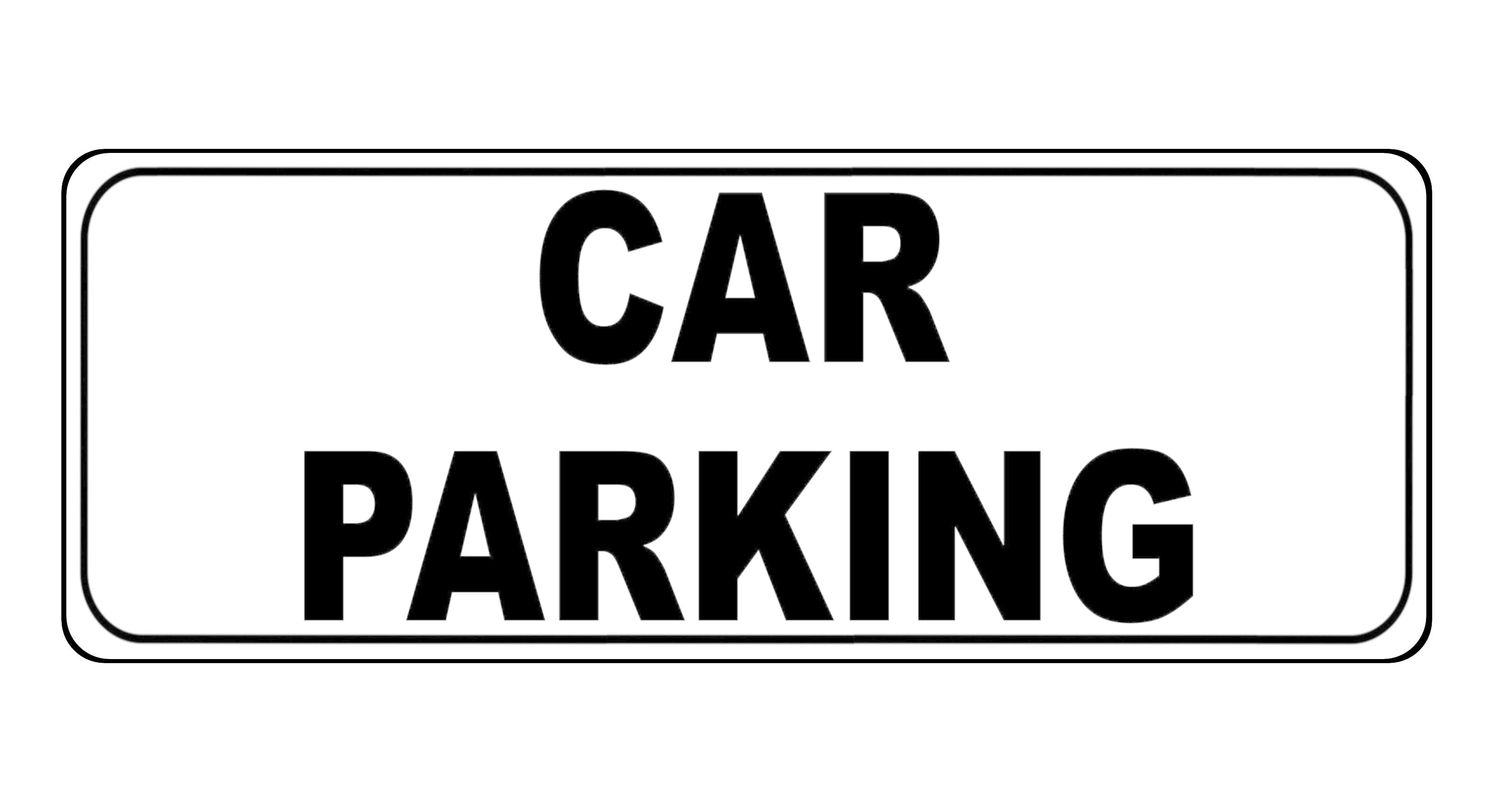 796 CAR PARKING Metal Aluminium Plaque Sign Garage Shop Pub House Office Gate