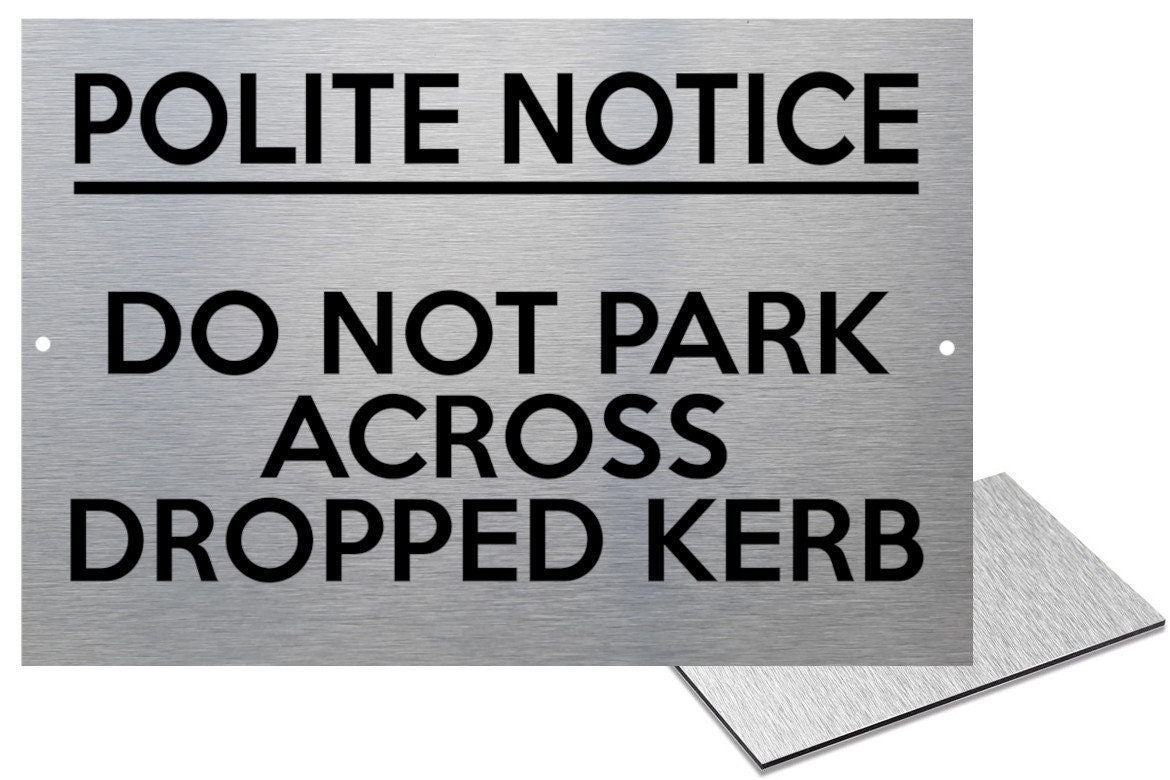 Is It Illegal To Park Across A Dropped Kerb