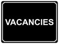 1381 VACANCIES Metal Aluminium Plaque Sign Door Gate Window House Hotel Room Bed