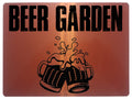 865 BEER GARDEN Metal Aluminium Sign Plaque Door Wall Gate House Bar Pub Shed