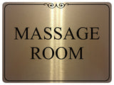 1280 MASSAGE ROOM Metal Aluminium Plaque Sign For House Door Wall Hotel