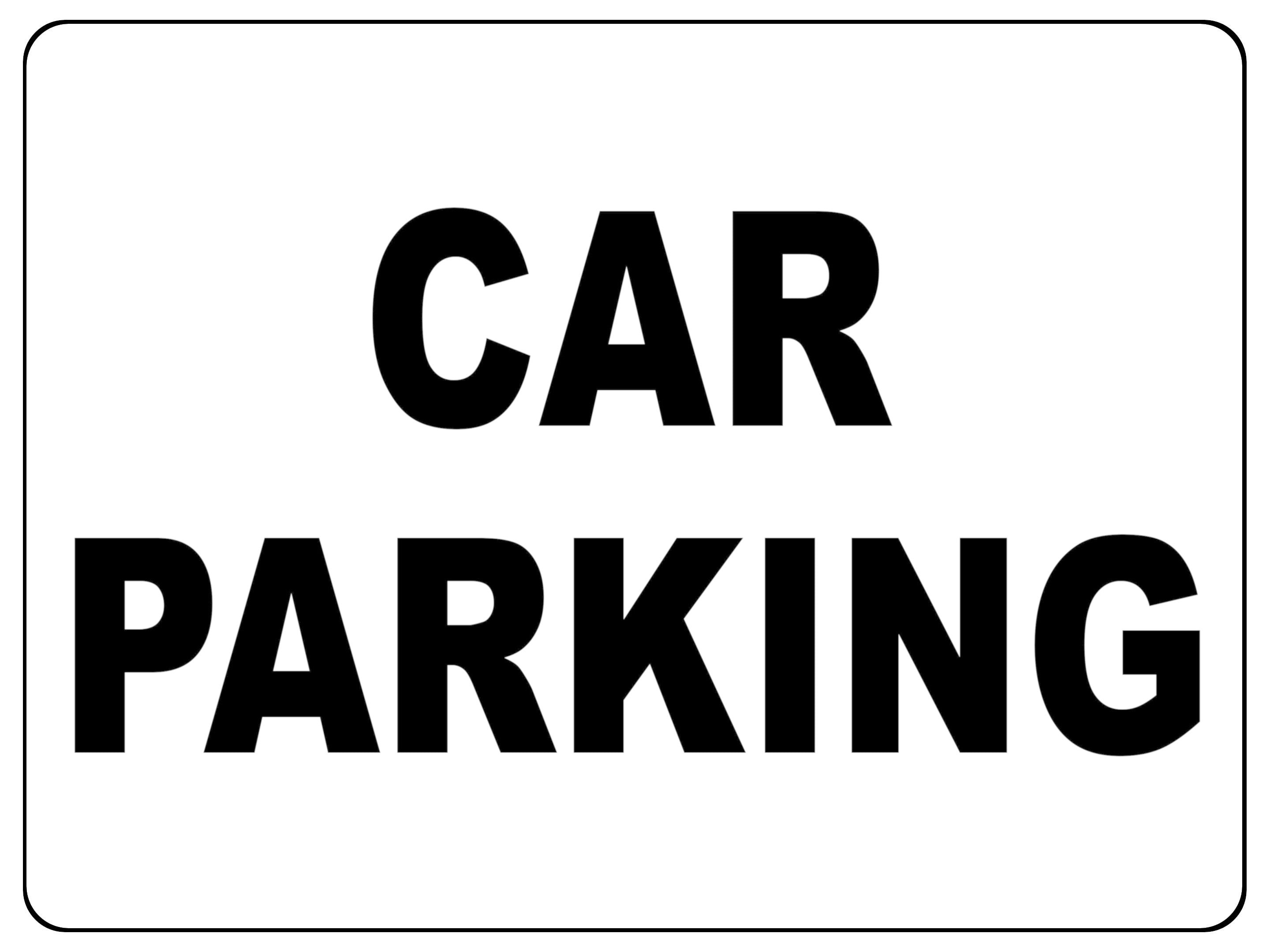 793 CAR PARKING Metal Aluminium Plaque Sign Garage Shop Pub House Office Gate