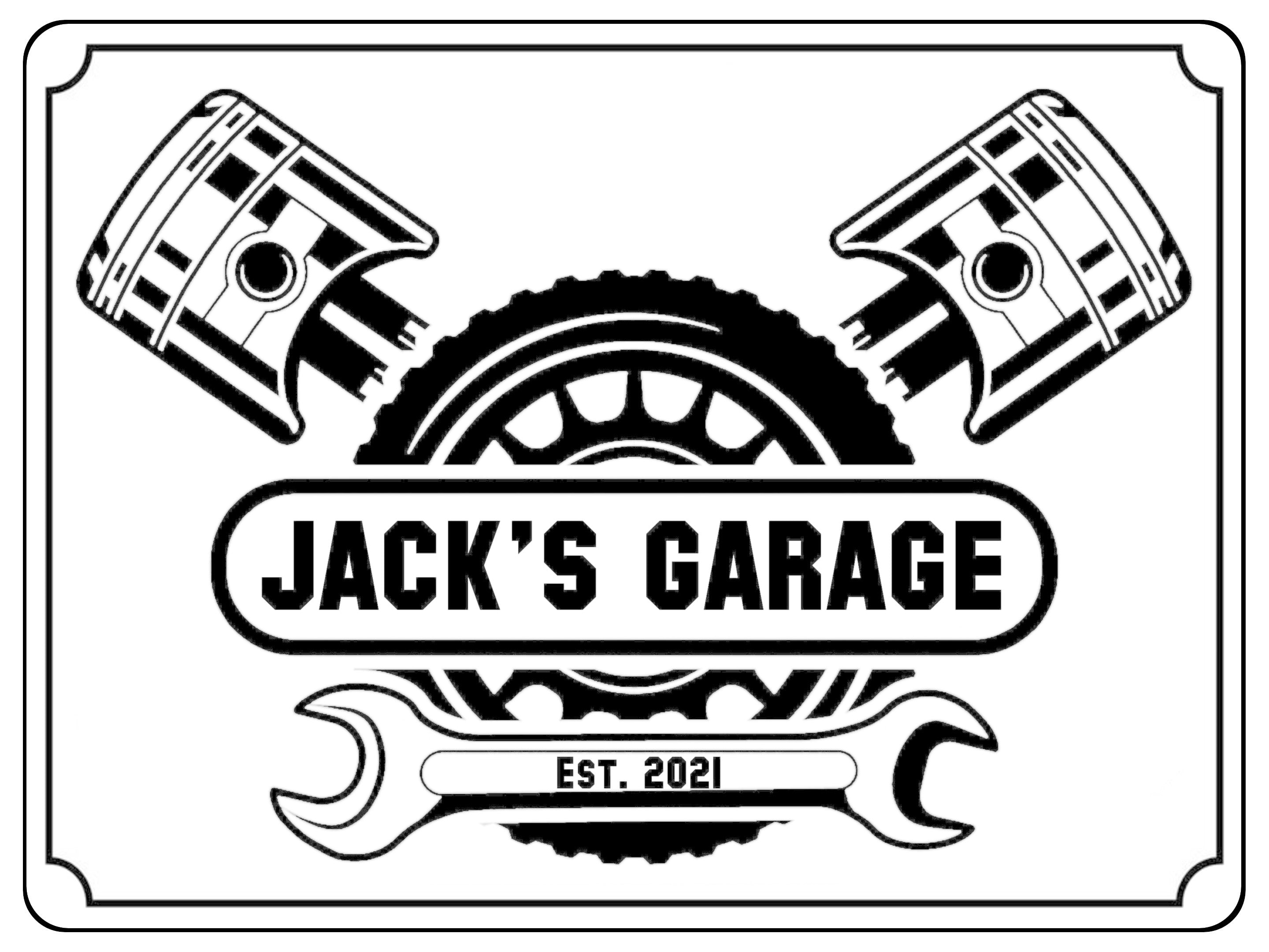 694 Custom Personalised NAME'S GARAGE Car Metal Aluminium Sign Plaque Door Wall Gate