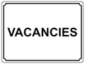 1381 VACANCIES Metal Aluminium Plaque Sign Door Gate Window House Hotel Room Bed