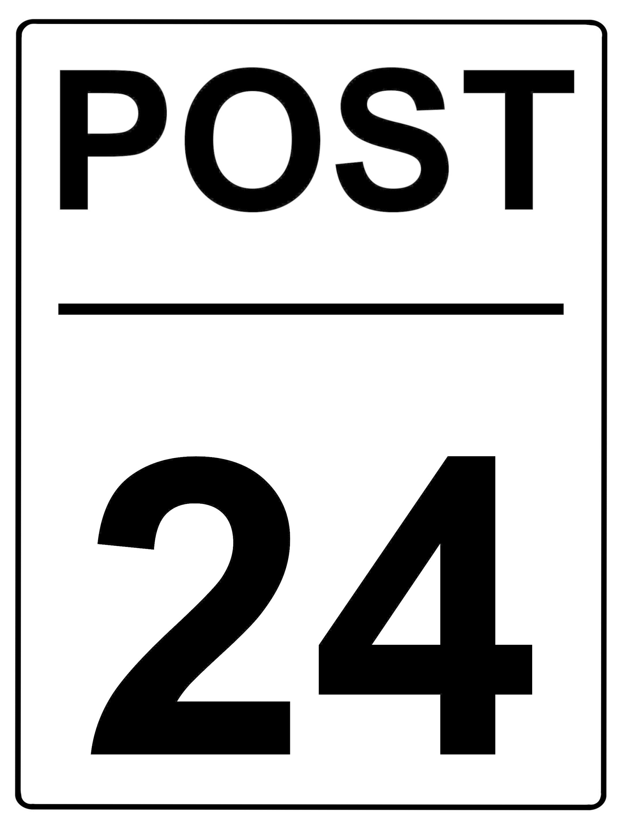 581 Custom Personalised POST Metal Aluminium Plaque Sign Door House Gate Letters Parcels