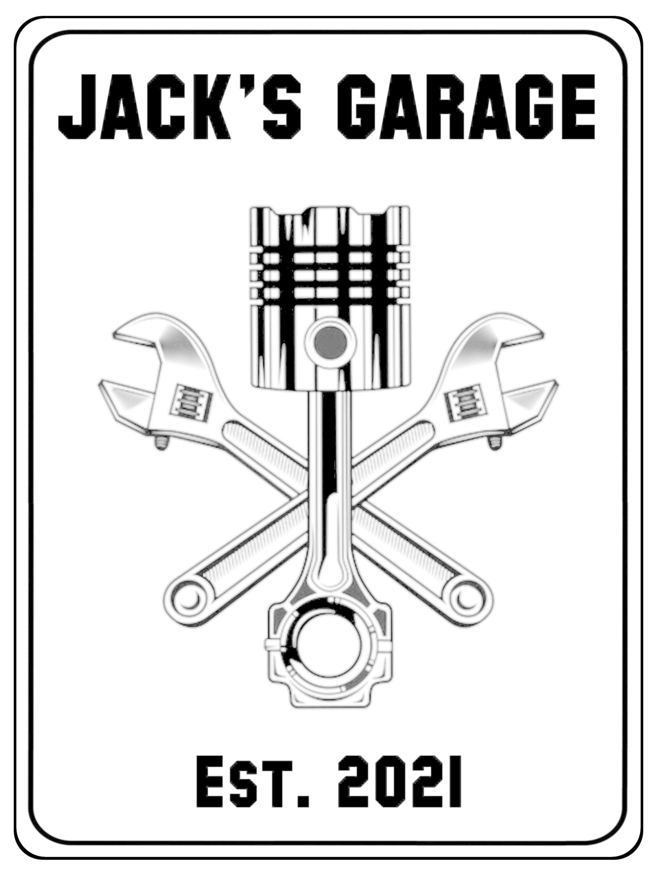 702 Custom Personalised NAME'S GARAGE Car Metal Aluminium Sign Plaque Door Wall Gate